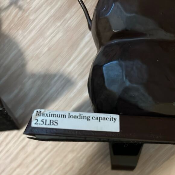 Bronze Snowman Stocking Hanger Set of 2 Bird Feeder - Picture 6 of 6